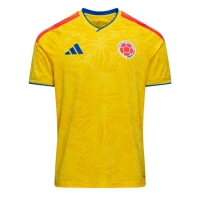 Camiseta Colombia Primera Equipación Replica Mundial 2026 mangas cortas